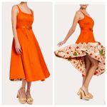 Mestiza NY Yvette Floral Cotton Reversible Midi Dress in Sun Photo 2