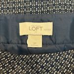 Loft dressy blue skirt with button details Photo 4