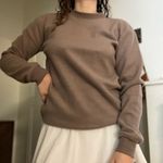 If It Were Me 𝅺 soft crewneck sweater‎ in brown Photo 0