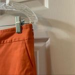 Pendleton  Women’s Orange Side Zip Cropped Ankle Pants size 8 Photo 5