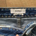 Pistola  Sierra Studded Denim Mini Skirt Size 28 Photo 6