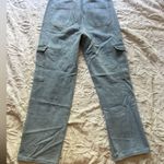 FLVSUN Size XS/ 2 Cargo Light Blue Baggy Jeans Photo 6