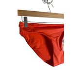 Trina Turk Tab Side Flame Red Orange Hipster Bikini Swimsuit Bottoms Size 4 Photo 2
