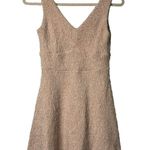 Vylette Ladies Fuzzy Sleeveless Mini Light Pink Dress Size Small Photo 1
