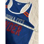 5th & Ocean Oklahoma City OKC Thunder Sequin Tank Top Size Large Blue Red NBA Basketball Photo 4