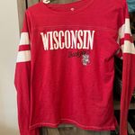 University Wisconsin Shirt Red Photo 0
