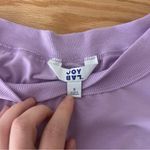 JoyLab  Lavender Long Sleeve Tee Photo 3