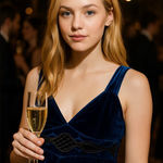 Hale Bob NEW Velvet Holiday Evening Top NWT Sleeveless Party top Photo 0