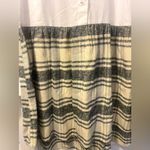 French Connection NWT Flannel Plaid Cream Shirt Dress Size 6 $118 Cotton Photo 4