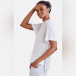 ADAY Essentialist White Cream Oversized Tee Size L Photo 2