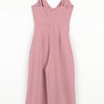 Lulus Satin Surplice Jumpsuit Photo 3