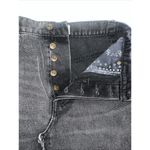 We The Free 26 Short Denim Skirt Black Distressed Boho Sexy 90s Fashion Photo 5