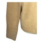 Magaschoni Sweater Women Small Tan Knit Wool Blend Mock Neck Pullover Photo 5
