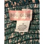 B.O.G. Collective Women's Size Medium Floral Smocked Flared Boho Jumpsuit Green Photo 6