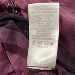 Miss Me Semi Sheer Embellished Modial/Mulberry Silk Top Photo 6