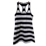 Lululemon Tank Top Women Sz 8 Cool Racerback Black White Stripe Athletic Gym Photo 2