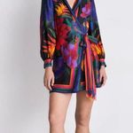 Farm Rio NWT  FLOWER SEASON SCARF WRAP MINI DRESS - Day dress Photo 1