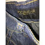 Rocawear  Women’s Juniors Blue Capri Jean Shorts Zip & Button Pockets Size 9 Photo 3