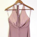 Birdy Grey  Moni Convertible Halter Maxi Dress in Dark‎ Mauve Size XS Photo 6