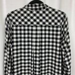 J.Jill Black&White Gingham Tunic Shift Dress Sz.M Black Size M Photo 10