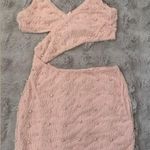 Oh Polly NWT Embellished Cut Out Mini Dress blush pink size 8 Photo 1