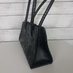Mauzari Sayulita Black Hand Tooled Shoulder Bag 100% Genuine‎ Leather Western Photo 1