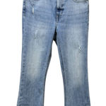 Lucky Brand Women Bridgette Mini Boot Jeans Size 4/27 Blue Denim Boho Festival Photo 0