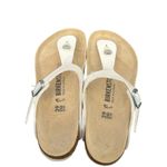 Birkenstock Women's White Sandals Sz 39 Photo 3
