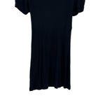 Reformation  Kinglsey Mini Dress Zipper Front Short Sleeve Black‎ Size Small Photo 11