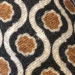 Francesco Biasia Zebra Wool Scarf Made in Italy Unisex Brown Photo 7