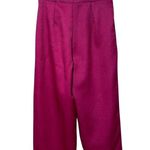 Cider High Waist Wide Leg Tweed Purple Trouser Pants Sz L Photo 2