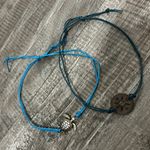 Blue Nautical Ocean Sea Charm Adjustable Anklets/Bracelets Photo 2
