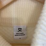 Daily Sports quarter zip cable knit sweater White Photo 2