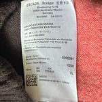 Escada Sport Women XL Striped Turtleneck Sweater Dress Coral Black Beige wool Pink Photo 6