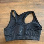  Sports Bra Small Black Racerback Zyia Active with Padding Photo 1