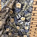 Coldwater Creek  Silk‎ Black Floral Maxi Skirt Size Small Photo 4