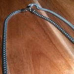 Curb Chain Lariat Stainless Steel Necklace (18 to 29 Inch) Photo 5