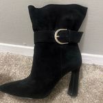 Joie  Alby Black suede buckle ankle bootie 7
$349 Photo 4