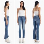 💕MOTHER💕 The Runaway Step Fray Jeans ~ Leaps and Bounds 26 NWOT Photo 2