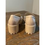 New Dolce Vita Cream Loafers 10 Women’s Slip In Pump Plastic Chain Clear Heeled Photo 6