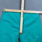 Lafayette 148 Cropped Bleeker Pants 4 Women Green Cotton Blend Dress New York Photo 3