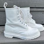 Dr. Martens The Original Airwair 1460 Pascal Mono White Lace Up Boots Photo 0
