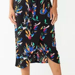 Nine West tropical tie front sarong skirt nwt Photo 0