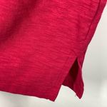 Sigrid Olsen  Women's Side Vent Pullover Tank Top Red pink Size Medium Photo 3