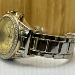 XOXO Women’s Gold-Tone Chronograph-Style Watch Crystal Accented Bezel Photo 1