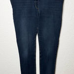 Nygard Luxe Denim Skinny Cuff Jeans Dark Wash Stretch Size L 14 Photo 0