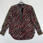 Rag and Bone Rag‎ & Bone Silk Floral Print Button Down Long Sleeve Blouse Top XS Photo 0