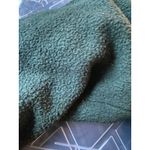 Aerie  Fleece Plush Wide Leg Green Pants Medium Lounge Sleepwear Cozy Winter Warm Photo 7