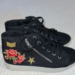 Madden Girl Madden NYC Candsy 8M High Top Lace Up Zipper  Photo 2