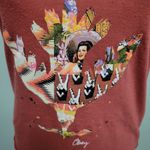 Obey Thunderbird clay orange track racerback tank size xs Photo 1